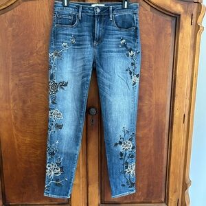 Driftwood Jackie Embroidered Jeans 27